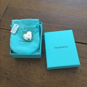 Tiffany puffy heart charm